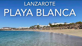 Playa Blanca Lanzarote 4K [upl. by Ymaral957]