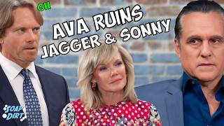 General Hospital Ava Ruins John Cates and Sonny Both generalhospital gh [upl. by Arodal]