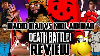 Macho Man VS Kool Aid Man DEATH BATTLE Review [upl. by Delle]