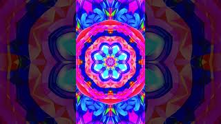 Kaleidoscope Visual Meditation Music Kaleidoscope Mind Movie Visual Relaxation ❊60fps [upl. by Laurinda876]