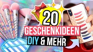 20 GESCHENKIDEEN für WEIHNACHTEN  DIYs amp mehr für MAKEUP LIEBHABER 24DaysOfChristmas [upl. by Bunder]