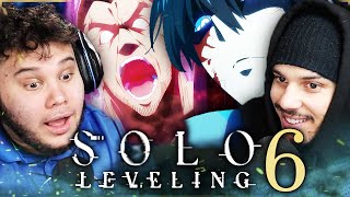 Solo Leveling Episode 6 REACTION  JINWOO IS A MURDERER [upl. by Salahcin]