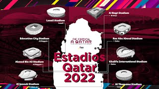 Conoce los estadios del mundial de Qatar 2022 [upl. by Kara]