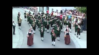 Musikverein Vorderweißenbach bei Bezirksmusikfest am 2306 2012 [upl. by Elleval]