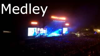 Alejandro Sanz en Foro Sol quotMedleyquot  Concierto [upl. by Womack]