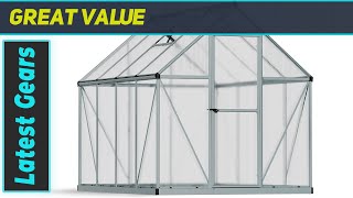 Palram Canopia Greenhouse Kit 6 x 8 The Best YearRound Greenhouse for Your Garden [upl. by Ahsahtan]