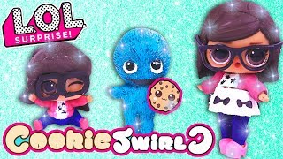 DIY Cookie Swirl C 🍪 Lil Sister and BIG SISTER Custom LOL surprise DOLLS amp Toys COOKIE MOSTER Doll [upl. by Alban]