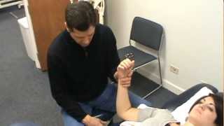 Soft Tissue Mobilization for Elbow Epicondylitis [upl. by Lekcim210]