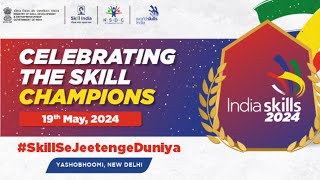 IndiaSkills Nationals 2024 Grand Closing Ceremony LIVE [upl. by Yde82]