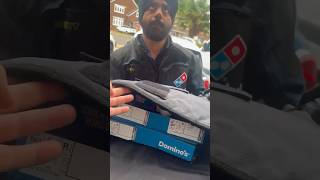 Pranking the Dominos delivery man 😂 pizza pranks prank viral pizza [upl. by Acimahs]