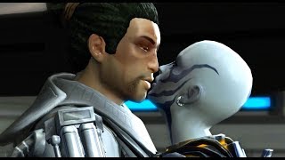 SWTOR Female Sith Inquisitor Companion Reunion  Andronikos [upl. by Rakia]