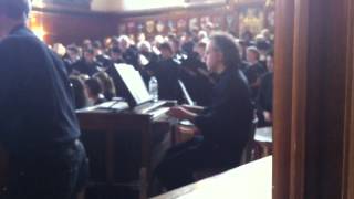 Jeff vidov on organMozart Regina Coeli Hart House choir orchestra U of t [upl. by Emily73]