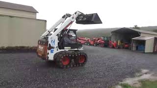 1997 Bobcat 763 Rubber Tire Skid Steer Loader Kubota Diesel With Tracks For Sale [upl. by Berrie945]