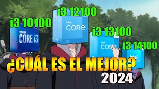 COMPARAMOS TODOS ¿Cuál es el mejor INTEL CORE i3  2024 [upl. by Anilem]