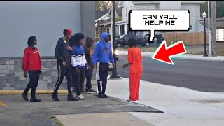 Escaped Prisoner In The Hood Prank [upl. by Aibsel]