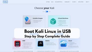 How to Create Bootable Kali Linux USB  Quick Guide kalilinux rufus [upl. by Merth]