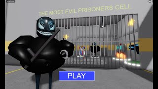 🔒VENOM PRISON RUN OBBY FIRST PERSON roblox scaryobby [upl. by Innaig227]