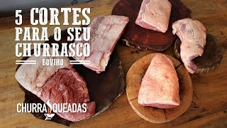 TOP 5 Cortes para Churrasco I Churrasqueadas [upl. by Einitsed]