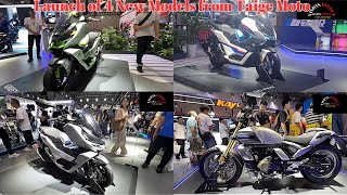 Launch of 4 New Models from Taige Moto  New Nexy 150i Phantom X250300 Bohemian 150 Hellcat 250 [upl. by Chil361]