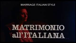 Marriage Italian Style 1964  Italian Trailer 1  Matrimonio Allitaliana 1 [upl. by Becky753]