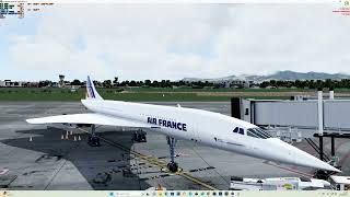 FSLABS Concorde  Landing at Le Raizet TFFR  P3DV5  4K [upl. by Cleti399]