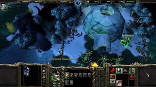 Warcraft III Just found an interesting campaign by accident  quotRevenge of MalGanisquot 梅尔甘尼斯的复仇 [upl. by Niarda]