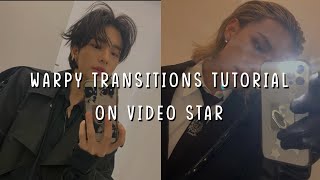 Warpy style  extra smooth transitions for Video Star tutorial [upl. by Felicity]