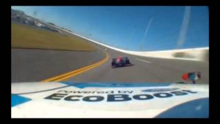 USCC 2014 Daytona 24h Scott Pruett amp Memo Rojas 01 Riley Ford P Saturday afternoon [upl. by Aronid]