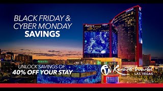 40 off Black Friday Hotel Deal at Resorts World Las Vegas [upl. by Kalina]