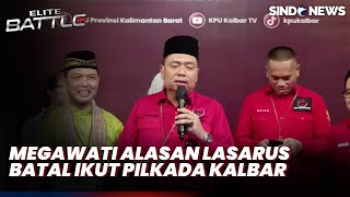 Lasarus Batal Maju di Pilkada Kalbar 2024 Megawati Minta Tetap di DPR [upl. by Hulda]