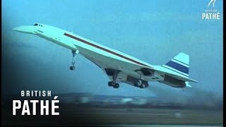 Concorde TakeOff 1969 [upl. by Hailed]