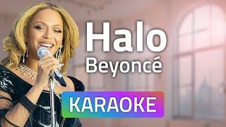 Beyoncé  Halo Karaoke version [upl. by Maren]