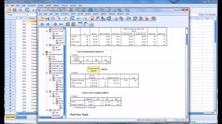 Oneway ANOVA and Post Hoc Test Using SPSS [upl. by Judas]