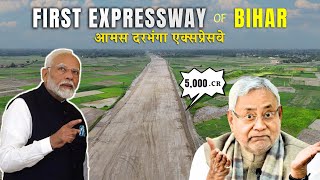 Amas Darbhanga Expressway Ground Update  Package 3 Latest Update  Amas Darbhanga Rout Map [upl. by Penhall]