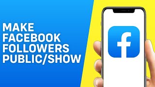 How to Make Facebook Followers Public 2024  Easy [upl. by Vachell136]