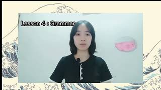 GROUP 1LESSON 4 GRAMMAR [upl. by Ennovoj]