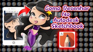 COMO DESENHAR E PINTAR NO AUTODESK SKETCHBOOK  Tutorial De Desenho  Tácyla Priscila Art [upl. by Akeihsal]