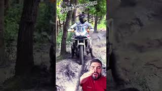 AFRİCA TWİN MOTORLA KOMPLE ÇAMURA BATMIŞŞ automobile enduro dirtbike smartphone africatwin1000 [upl. by Haldan]