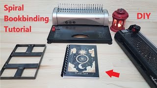 DIY Spiral Binding STEPBYSTEP Masterclass on Crafting Books Notebooks Albums and Brochures [upl. by Emmanuel279]