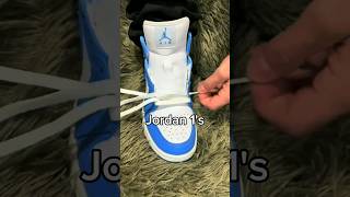 How to loose lace Jordan 1 midBest Way✔️jordan1 lace [upl. by Simeon]