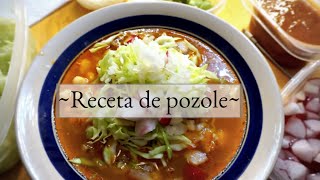 COMO HACER POZOLE PASO A PASO  Kelsey Hernández POZOLEROJO [upl. by Niowtna]