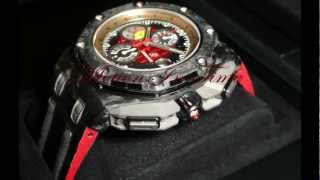 Audemars Piguet AP GRAND PRIX CARBON OFFSHORE LIMITED 1750 PCS 26290IOOOA001VE01wmv [upl. by Ximenes468]