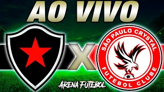 BOTAFOGOPB x SÃO PAULO CRYSTAL AO VIVO Campeonato Paraibano  Narração [upl. by Alleunam271]