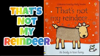 That’s not my REINDEER  Usborne books  Storytime for kids reindeer animals [upl. by Pansir]