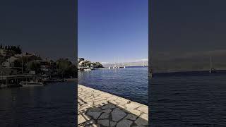 Kassiopi Greece 🇬🇷 Albania 🇦🇱 in the background [upl. by Anelad673]