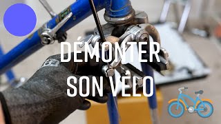 Démonter entièrement son vélo  Projet mécanique N°1 🚲 [upl. by Adroj]