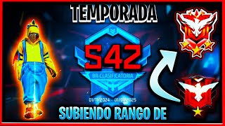 🔴🚀SUBIENDO DE RANGO CON SUBS EN BR🔥🔴TEMPORADA 42 BR CLASIFICATORIA⭐️ FREE FIRE  🔴🚀🎯🔫 [upl. by Imoin]