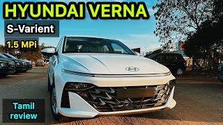 HYUNDAI VERNA 15NON TURBO 6SpeedMThyundaivernahyundaiverna2024hyundaiverna [upl. by Ateuqahs]