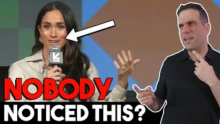 What is Meghan Markle HIDING Body Language Analyst REACTS to SXSW Speech [upl. by Adnarahs234]