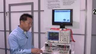 OFC 2013 Finisar Parallel 25Gbps Board Mounted Optical Assembly BOA Demonstration [upl. by Higginbotham465]